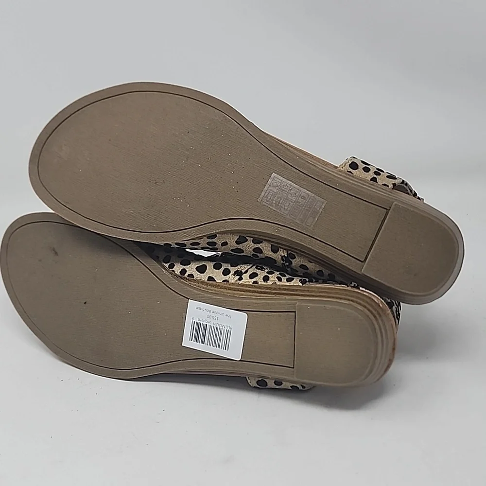 Blowfish Women's Tan and Black SANDALS BLU MOON ONE  Size 10 Left - Picture 5 of 6